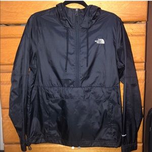 North Face 1/2 Zip Windbreaker